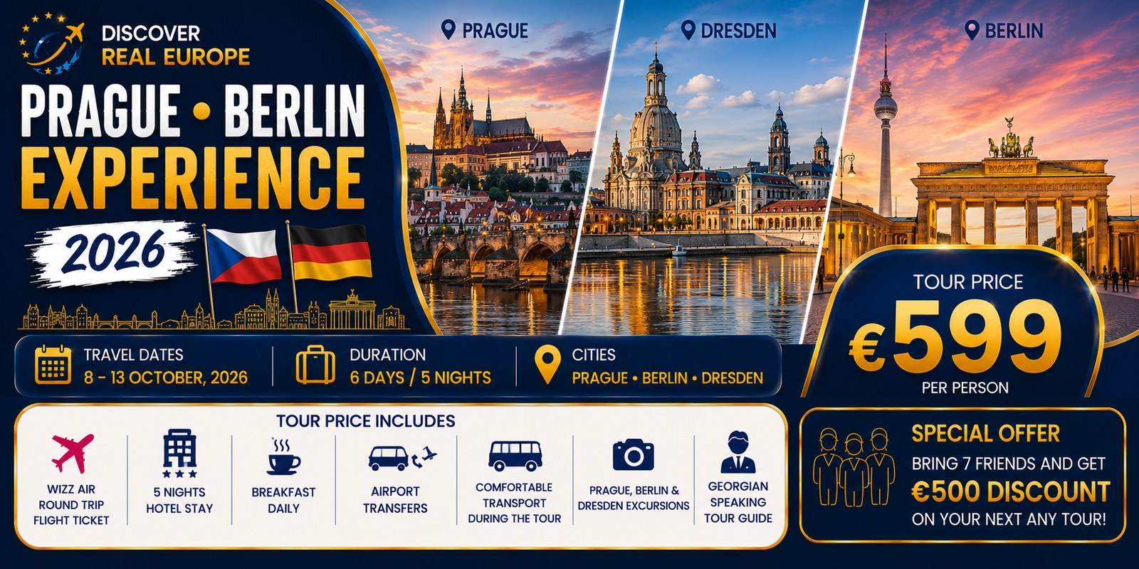 Prague · Berlin Experience 2026